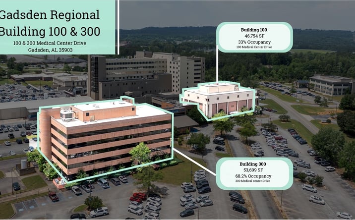 Pictures of Office property located at 100-300 Medical Center Drive Gadsden, AL, Gadsden, AL 35903 for sales - image #1