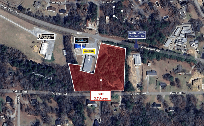 Pictures of Land property located at 1800 Friendship Rd, Oxford, AL 36203 for sales - image #1