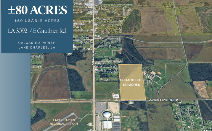 Pictures of Hospitality, Industrial, Land, Mixed Use, Retail property located at E Gauthier Rd, Lake Charles, LA 70607 for sales - image #1