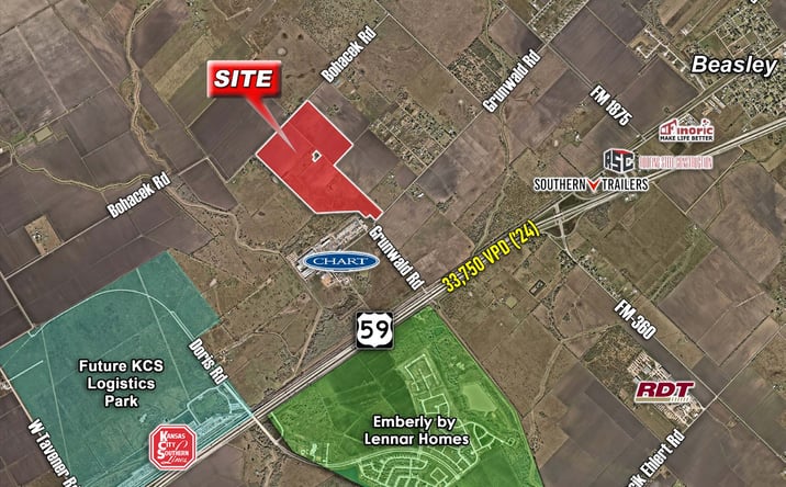 Pictures of Land property located at Between Bohacek Rd & Grunwald Rd, Beasley, TX 77417 for sales - image #1