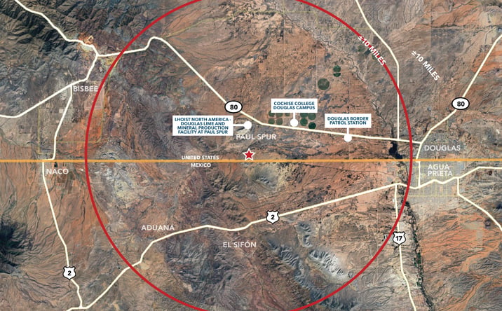Pictures of Land property located at 320acres N Stone Ridge, Douglas, AZ 85607 for sales - image #1