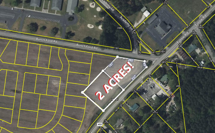 image of property at 0 BUNCH FORD & EUTAW RD(CORNER!) Holly Hill SC 29059