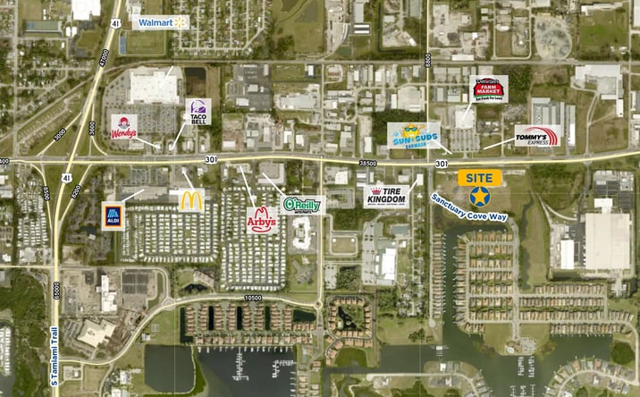 Pictures of Retail, Office, Land property located at SEC Sanctuary Cove Way & US 301, Palmetto, FL 34221 for sales - image #1