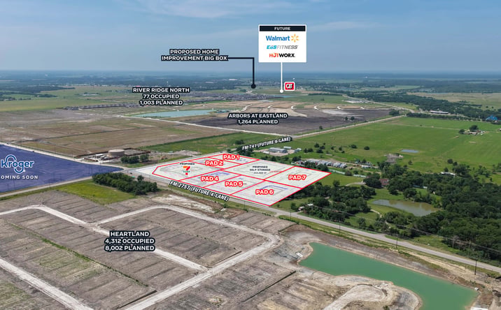 Pictures of Land property located at NWC FM 741 & FM 2757, Crandall, TX 75126 for sales - image #1