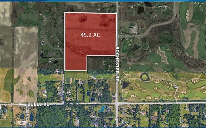 Pictures of Land property located at Rochester Road & Buell Road, Oakland Charter Township, MI 48306 for sales - image #1