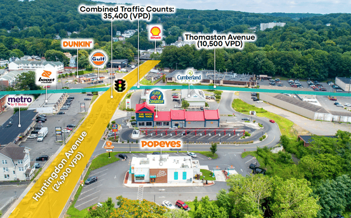 Pictures of Retail property located at 1060 Huntingdon Ave, Waterbury, CT 06704 for sales - image #1