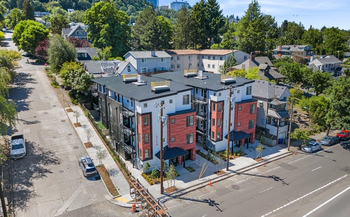 Pictures of Multifamily property located at 3727 South Hood Avenue, Portland, OR 97239 for sales - image #1