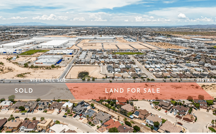 Pictures of Land property located at 12400 Vista Del Sol, El Paso, TX 79928 for sales - image #1
