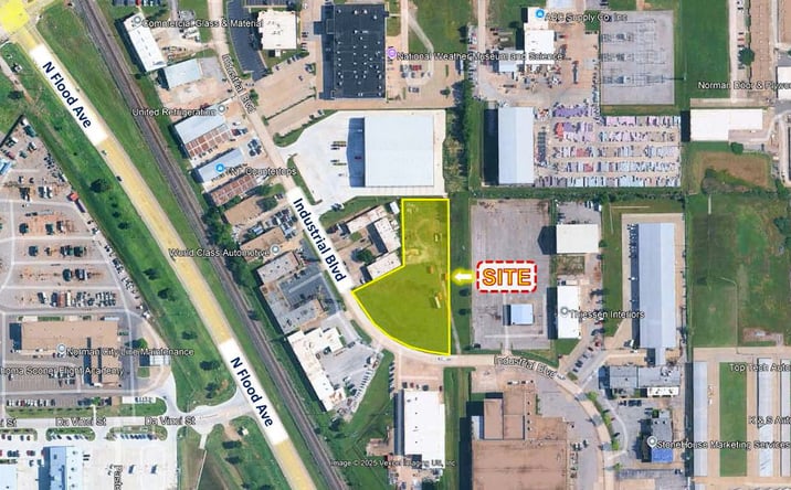 Pictures of Land property located at Industrial Blvd, Norman, OK 73069 for sales - image #1