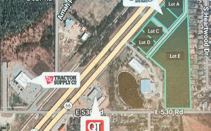 Pictures of Land property located at 24855 US route 66, Verdigris, OK 74019 for sales - image #1