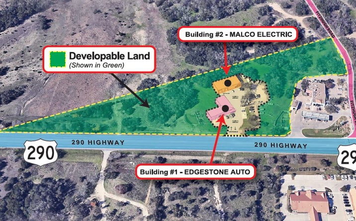 Pictures of Industrial, Land, Mixed Use, Office, Retail property located at 10908 US-290, Austin, TX 78737 for sales - image #1