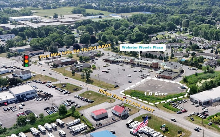 Pictures of Land property located at 801 Ridge Road, Webster, NY 14580 for sales - image #1