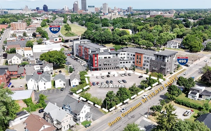 Pictures of Land property located at 655 South Goodman Street, Rochester, NY 14620 for sales - image #1