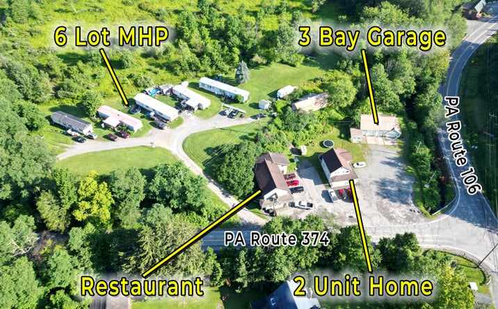 Pictures of Mobile Home Park property located at 5979 Route 347, Clifford Twp, PA 18441 for sales - image #1