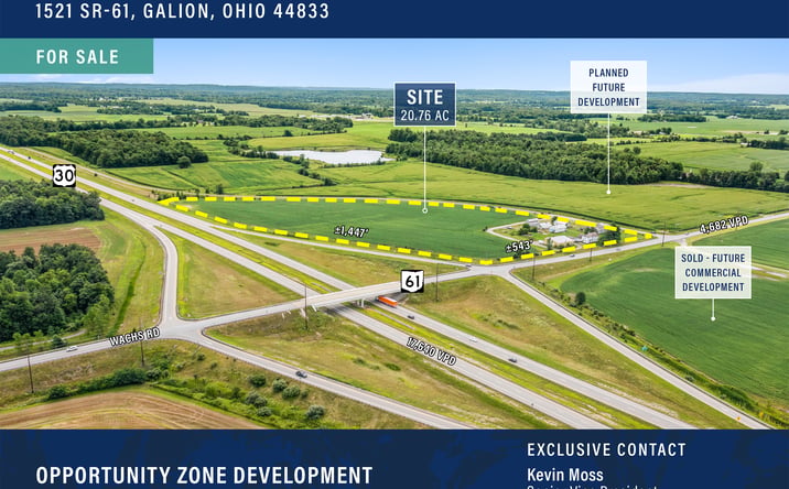 Pictures of Retail, Industrial, Mixed Use, Land, Self Storage property located at 1521 State Rte 61, Galion, OH 44833 for sales - image #1
