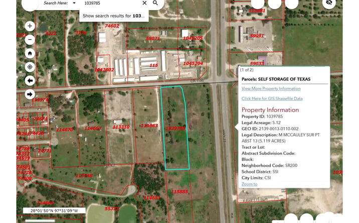 Pictures of Land property located at US-77, Sinton, TX 78387 for sales - image #1