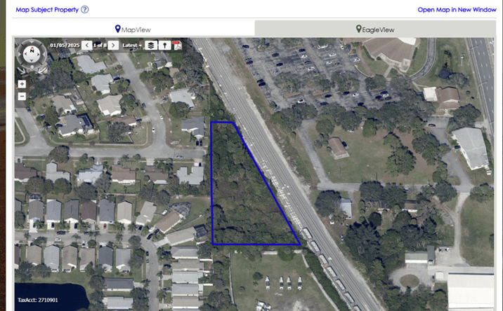Pictures of Land property located at 1701 Sweetwood Dr, Melbourne, FL 32935 for sales - image #1