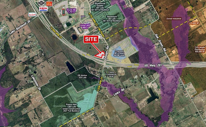 Pictures of Land property located at Hwy 287 & Ensign Rd, Flint, TX 75762 for sales - image #1