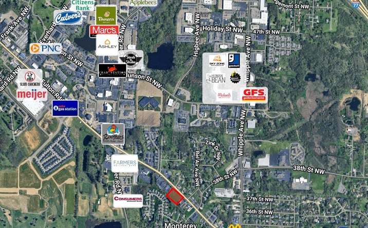 Pictures of Land property located at 4308 Fulton Dr NW, Canton, OH 44718 for sales - image #1