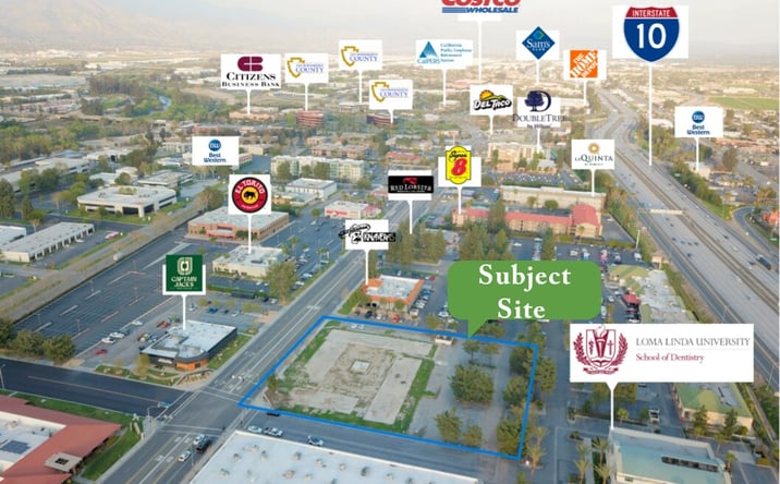 Pictures of Land property located at 155 W Hospitality Ln, San Bernardino, CA 92408 for sales - image #1