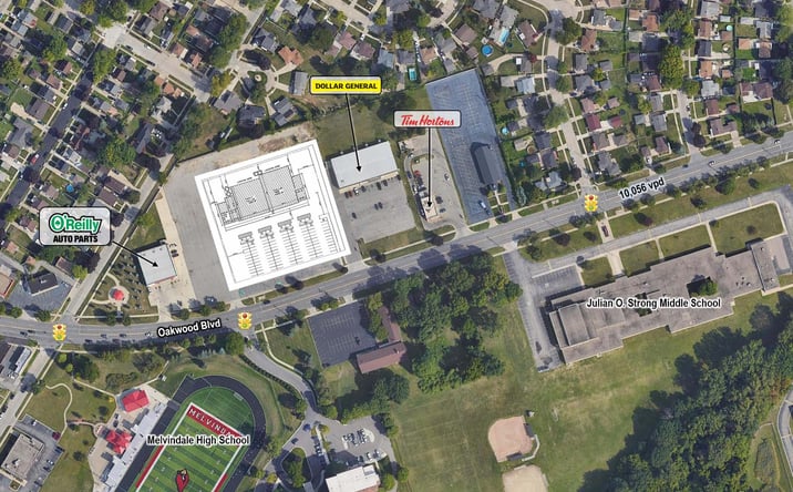 Pictures of Land property located at 3600 Oakwood, Melvindale, MI 48122 for sales - image #1