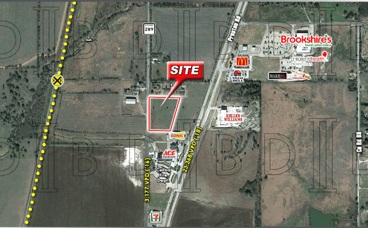 Pictures of Land property located at NWQ - Preston Rd, Paris, TX 75462 for sales - image #1