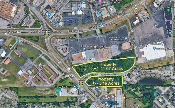 Pictures of Land property located at Troy Hwy, Montgomery, AL 36111 for sales - image #1