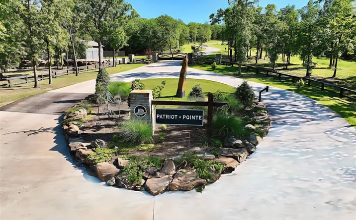 Pictures of Land property located at 14 Patriot Pointe, Eufaula, OK 74432 for sales - image #1