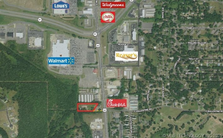 Pictures of Land property located at 2626 S Muskogee Avenue, Tahlequah, OK 74464 for sales - image #1