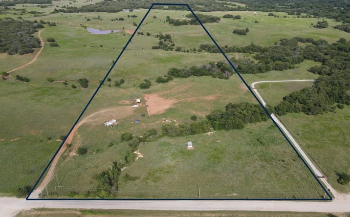 Pictures of Land property located at 5130 Dillard Road, Wilson, OK 73463 for sales - image #1