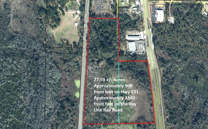 Pictures of Land, Industrial property located at 16.14 Acre Cartledge Road, Cottondale, FL 32431 for sales - image #1