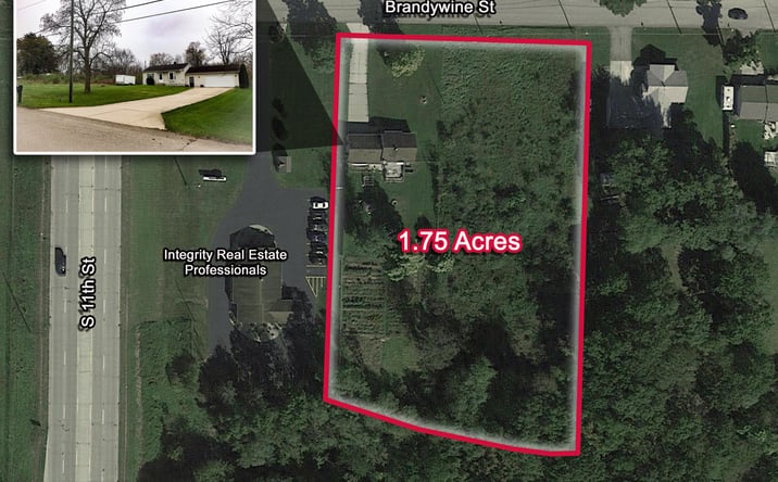 Pictures of Land property located at 1108 & 1116 Brandywine St, Niles, MI 49120 for sales - image #1