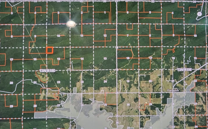 Pictures of Land property located at 1588, Buffalo Valley, OK 74571 for sales - image #1