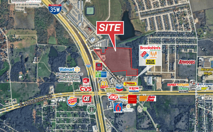 Pictures of Land property located at S IH 35w, alvarado, TX 76009 for sales - image #1
