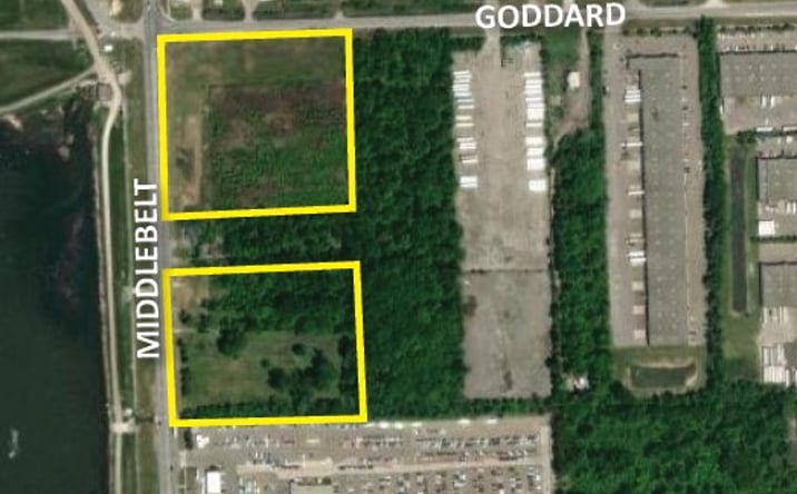 Pictures of Land property located at Middlebelt Rd, Romulus, MI 48174 for sales - image #1