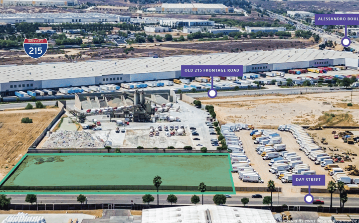 Pictures of Industrial, Land property located at Day St, Moreno Valley, CA 92553 for sales - image #1