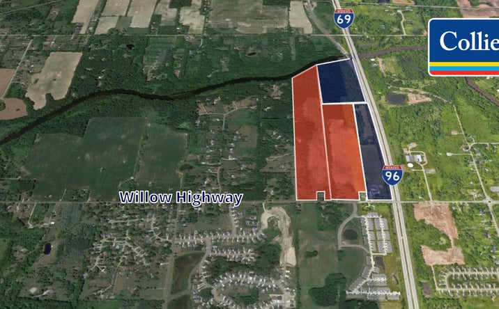 Pictures of Land property located at 8126 W Willow Hwy, Grand Ledge, MI 48837, 8216 W Willow Hwy, Grand Ledge, MI 48837 for sales - image #1
