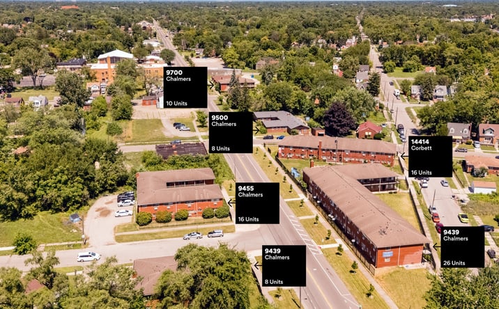 Pictures of Multifamily property located at 9441 Queen, Detroit, MI 48213 for sales - image #1