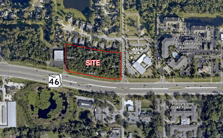 Pictures of Land property located at SR 46 & Henderson Lane, Sanford, FL 32771 for sales - image #1
