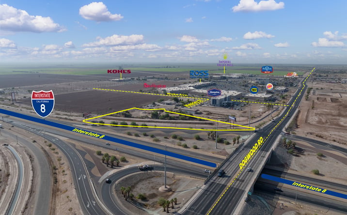 Pictures of Land, Mixed Use property located at 2302 Weakley St, El Centro, CA 92243 for sales - image #1