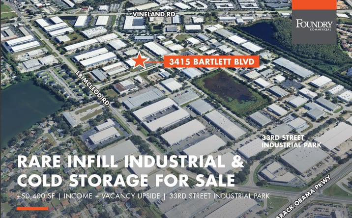 Pictures of Industrial property located at 3415 Bartlett Blvd, Orlando, FL 32811 for sales - image #1
