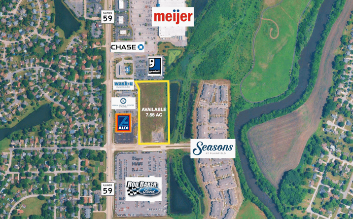 Pictures of Land property located at SEC RT 59 & Joseph St, Plainfield, IL 60544 for sales - image #1
