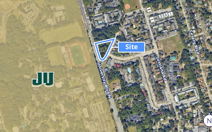 Pictures of Land property located at 3235 University Blvd N, Jacksonville, FL 32211 for sales - image #1