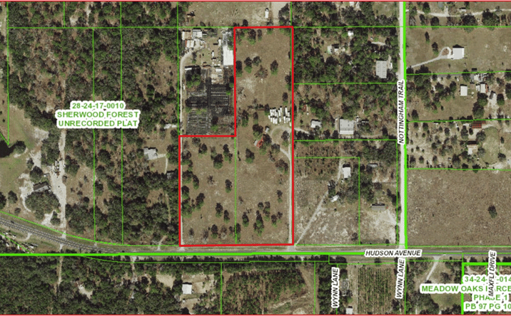 Pictures of Land property located at 12819 Hudson Avenue, Hudson, FL 34669 for sales - image #1