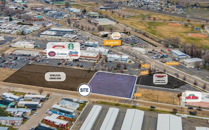 Pictures of Retail, Land property located at 3110 Cleveland Blvd, Caldwell, ID 83605 for sales - image #1