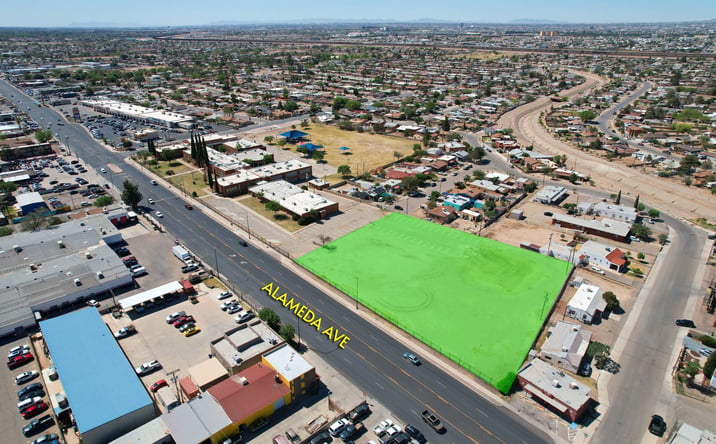 Pictures of Land property located at 7064 Alameda Ave, El Paso, TX 79915 for sales - image #1