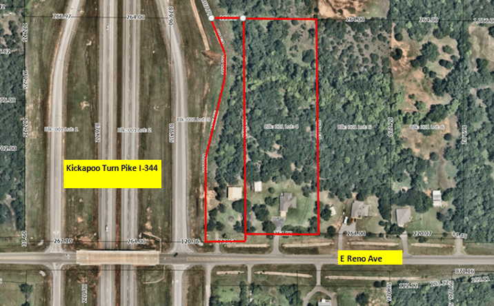 Pictures of Land property located at 18645 E Reno Ave, Choctaw, OK 73020 for sales - image #1