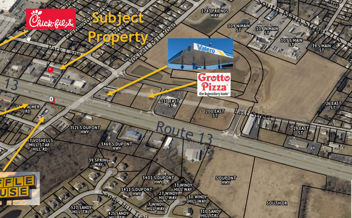 Pictures of Mixed Use, Office, Retail, Self Storage property located at 4004 S Dupont Hwy, Dover, DE 19901 for sales - image #1