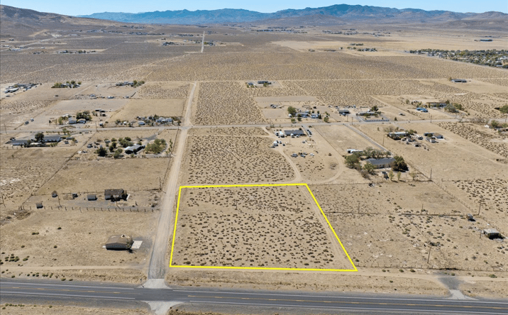Pictures of Land property located at 4485 S HWY 95A, Silver Springs, NV 89429 for sales - image #1