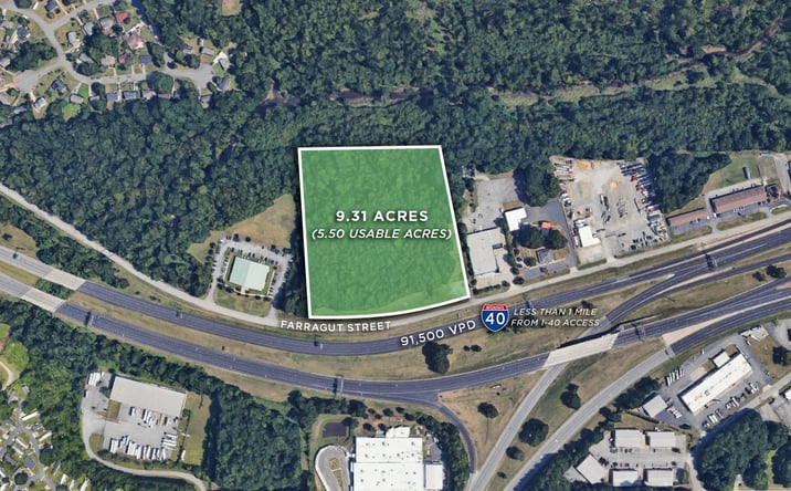 Pictures of Land property located at 542 Farragut St, Greensboro, NC 27406 for sales - image #1
